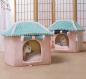 Preview: Großhandel B2B Warmes, herausnehmbares Katzenbett Katzenhaus